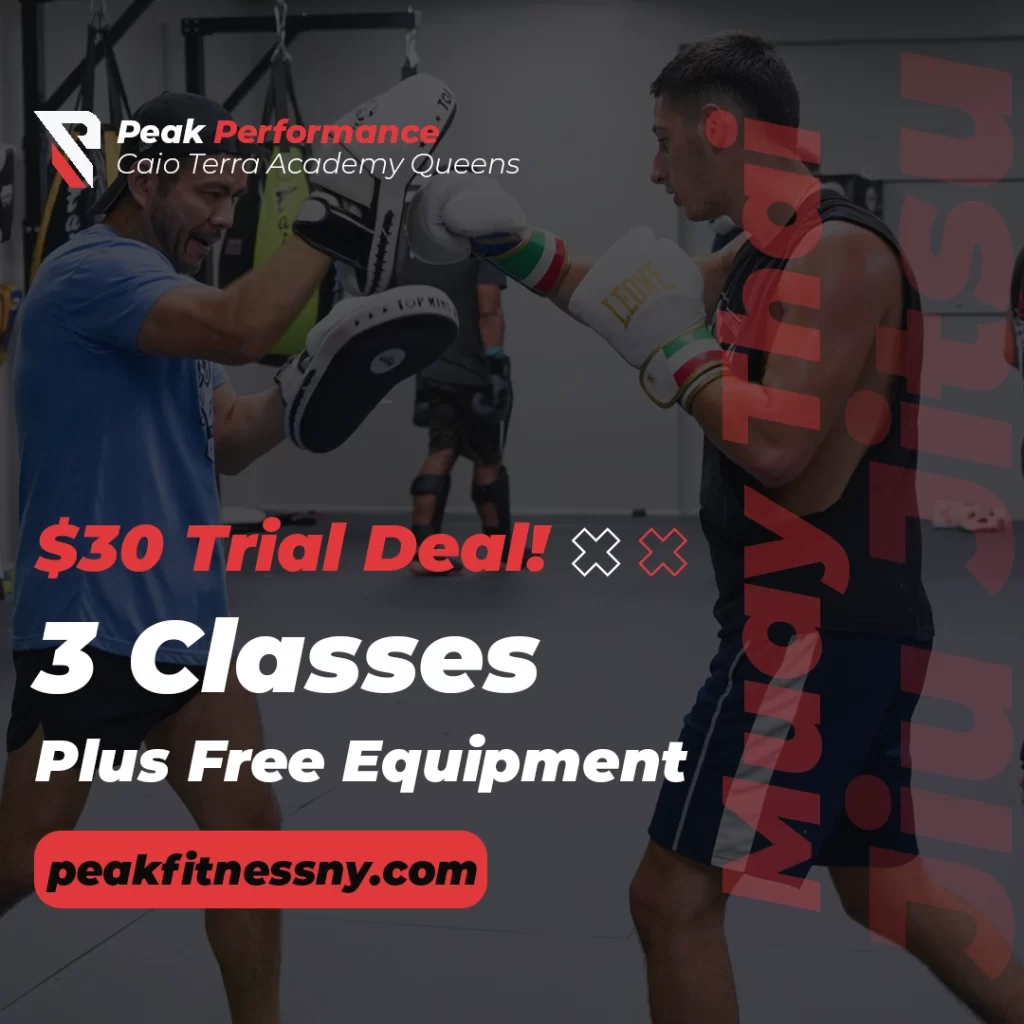 Queens Jiu Jitsu BJJ Muay Thai Martial Arts Trial Package