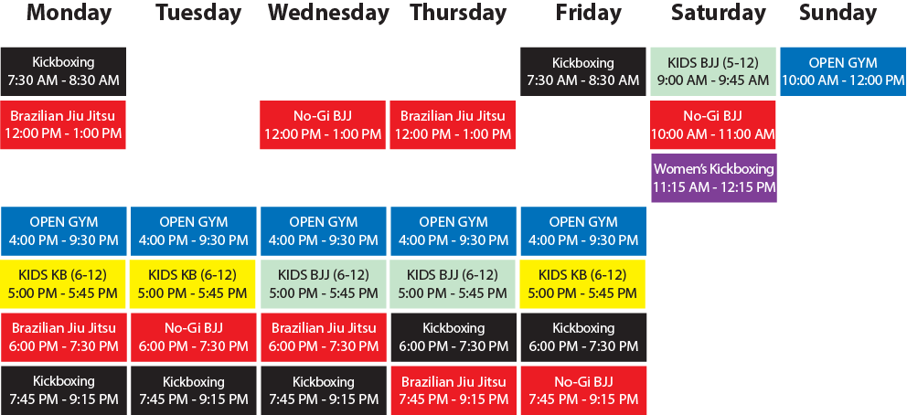 Class Schedule